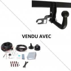 Attelage Renault Scenic 4 (09/16-) Col de cygne + faisceau universel 7 broches + boitier électronique