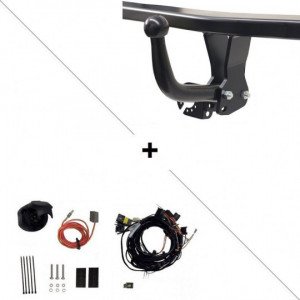 Faisceau 7 Broches Pour Volkswagen Transporter T6.1 / VI - Neuf Avec Kit Câblage - Installation Facile