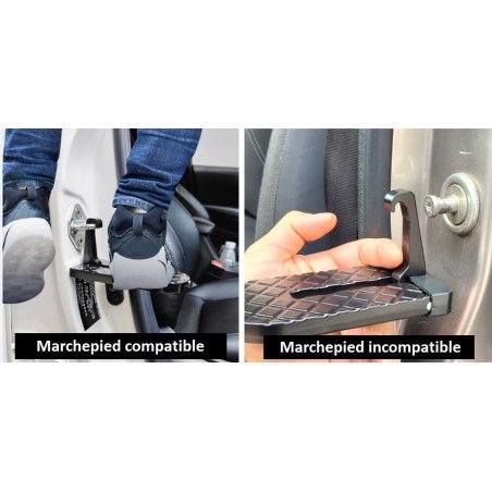 Marchepied G3 pour montant de porte avant