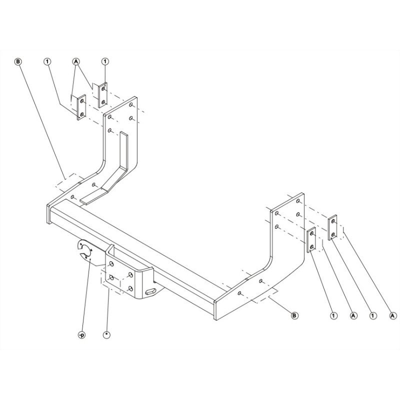 Attelage Pour Mercedes Sprinter Fourgon Propulsion (à Partir De 06/18) – Rotule Démontable, Montage Facile, Par GDW - 9