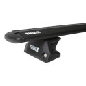 Barres de toit pour Citroën C3 Aircross A partir juillet 2024 Toit normal Thule Thule SquareBar acier