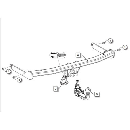 Attelage Audi Q3 y compris Sportback et Quattro (07/2025-) RDSOV