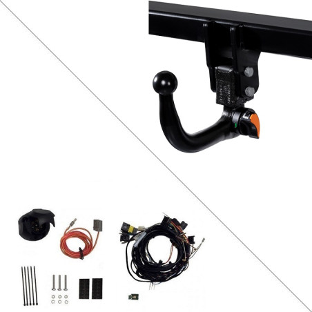 Attelage Chery Tiggo 7 (01/2025-) RDSOV + Faisceau spécifique 13 broches Trail-Tec