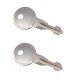 Lot de 2 clés de rechange Menabo M146