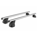 Barres de toit BMW Série 4 Type G22 G82 Coupé (07/2020-) Menabo Omega aluminium