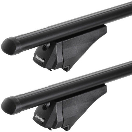 Barres de toit BMW Série 4 Type F36 Gran Coupé (06/2014-06/2021) Menabo Omega acier