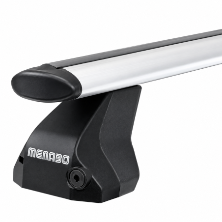 Barres de toit Opel Zafira B (09/2005-12/2011) Menabo Omega aluminium