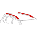 Barres de toit Renault 4 (01/2025-) Thule WingBar Evo aluminium