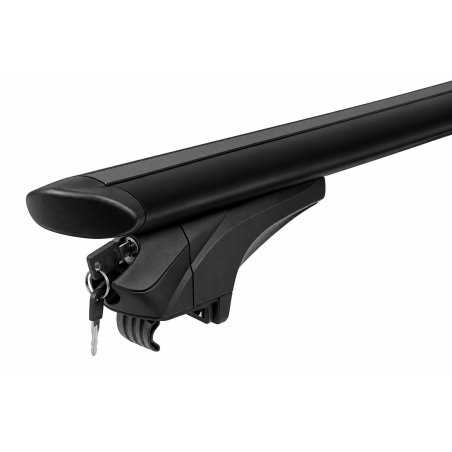 Barres de toit Audi Q8 (07/2018-) Menabo Sonic XL aluminium
