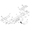 Attelage Ford Transit Custom / Tourneo Custom I aménagé (11/2012-12/2023) RDSOH