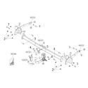 Attelage Ford Transit Custom / Tourneo Custom II aménagé y compris hybride, électrique, Sport et Trail (01/2024-) RDSOV