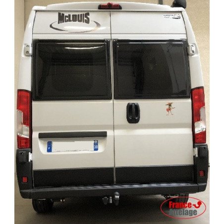 Attelage Fiat Ducato Fourgon et Plateau Ducato Fourgon Fourgon (06/2006-01/2011) col de cygne + Faisceau spécifique 7 broches A