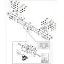 Attelage Renault Maxity (03/2007-12/2013) standard + Faisceau universel 7 broches AC
