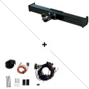 Attelage Peugeot Boxer Fourgon (01/2011-06/2024) standard + Faisceau spécifique 7 broches ECS Electronics