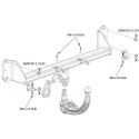 Attelage Fiat Ducato Fourgon et Plateau Ducato Fourgon aménagé Fourgon aménagé (07/2021-) RDSOV + Faisceau spécifique 7 broches