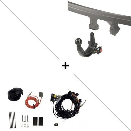 Attelage BMW X6 Type G06 y compris M, M50 et M Competition (04/2023-) RDSOV + Faisceau spécifique 7 broches Trail-Tec