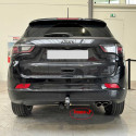 Attelage Jeep Compass (07/2017-04/2025) col de cygne + Faisceau spécifique 7 broches Trail-Tec