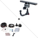 Attelage BMW X6 Type G06 (08/2019-) RDSOV + Faisceau universel 7 broches Trail-Tec avec boîtier