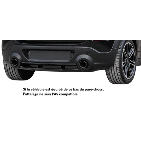 Attelage Mini R61 Paceman Coupé (03/2012-09/2016) RDSOD + Faisceau spécifique 7 broches Trail-Tec