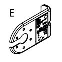 Support de prise attelage Auto-Hak BL1