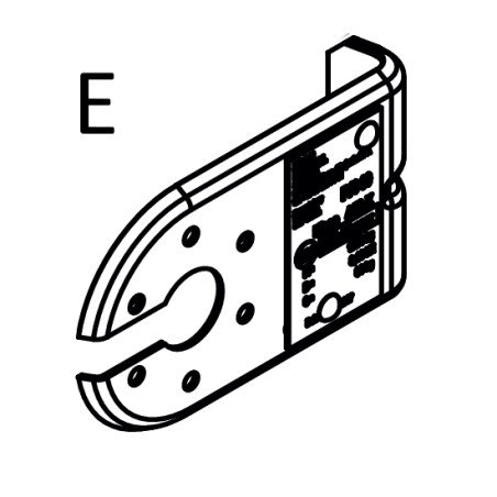 Support de prise attelage Auto-Hak BL1