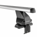 Barres de toit Volkswagen T-Roc (11/2017-08/2025) Menabo Omega aluminium