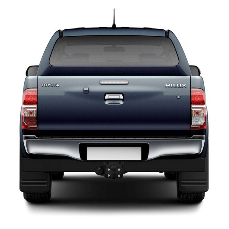 Marchepied Arrière Droit Pour Toyota Hilux VIII - Hauteur 90 Mm - Attache Sur Attelage - Marque XIMPLIO
