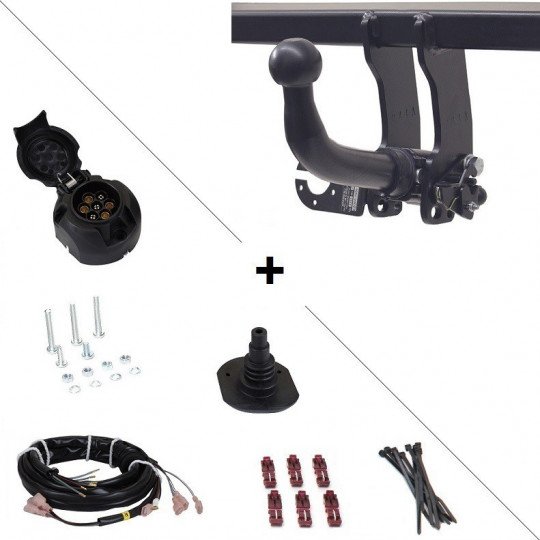 Attelage Nissan Primastar (07/01-08/14) RDSOH + faisceau universel 7 broches utilitaire