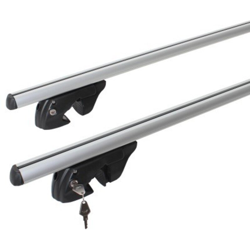 OMAC - Barres De Toit Aluminium Pour Suzuki Ignis MF 2016-2025 - Gris, 2 Barres Transversales, Design Aérodynamique - 4